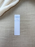 Library Card Bookmark