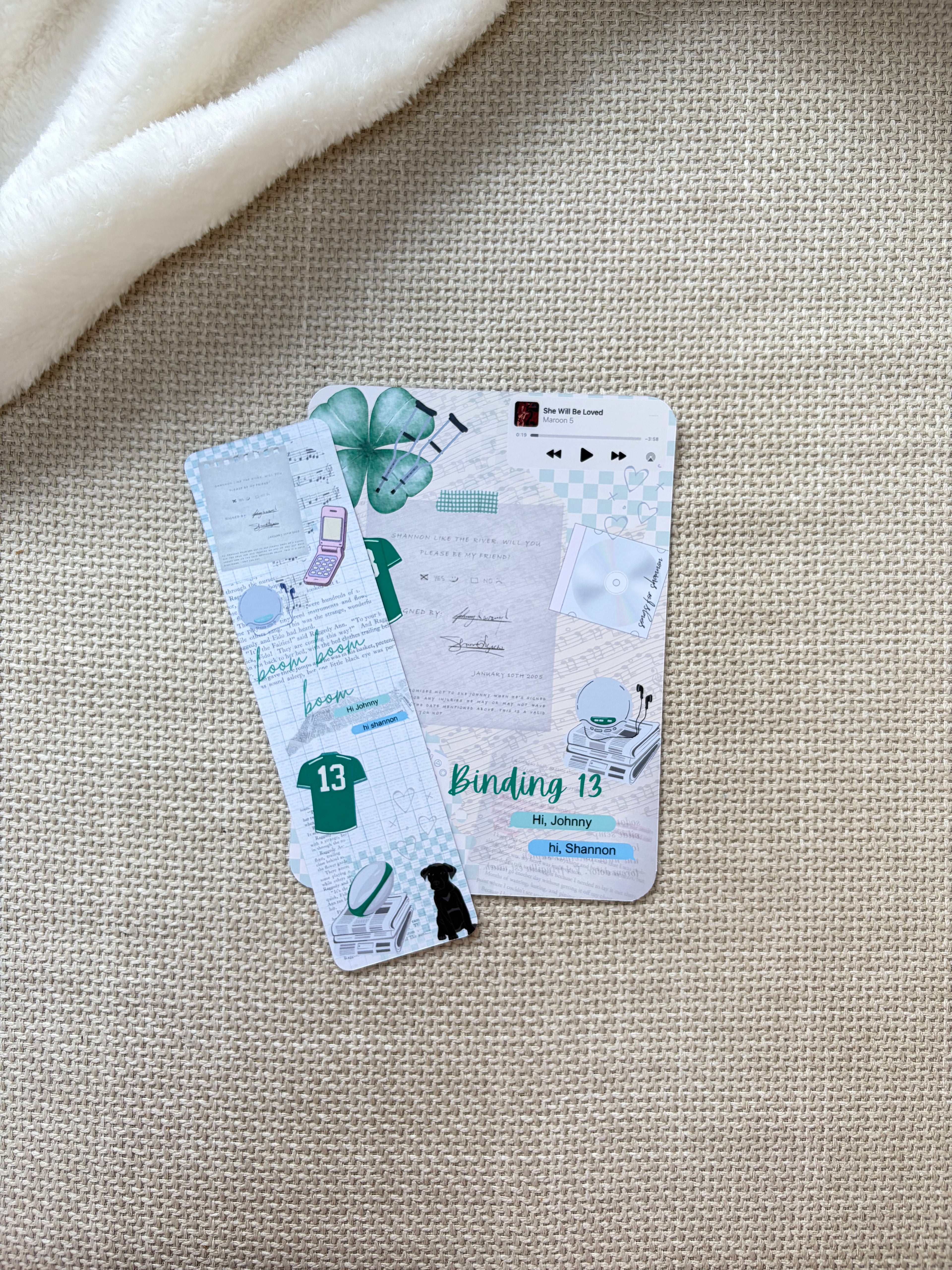 Binding & keeping 13 | Kindle Insert & Bookmark Bundle